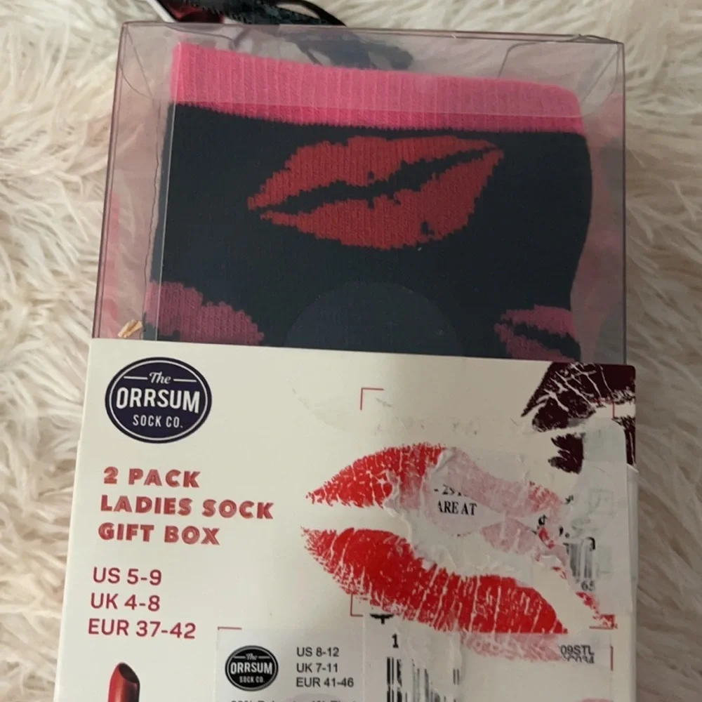 New set/2 Ladies Sock Gift Box